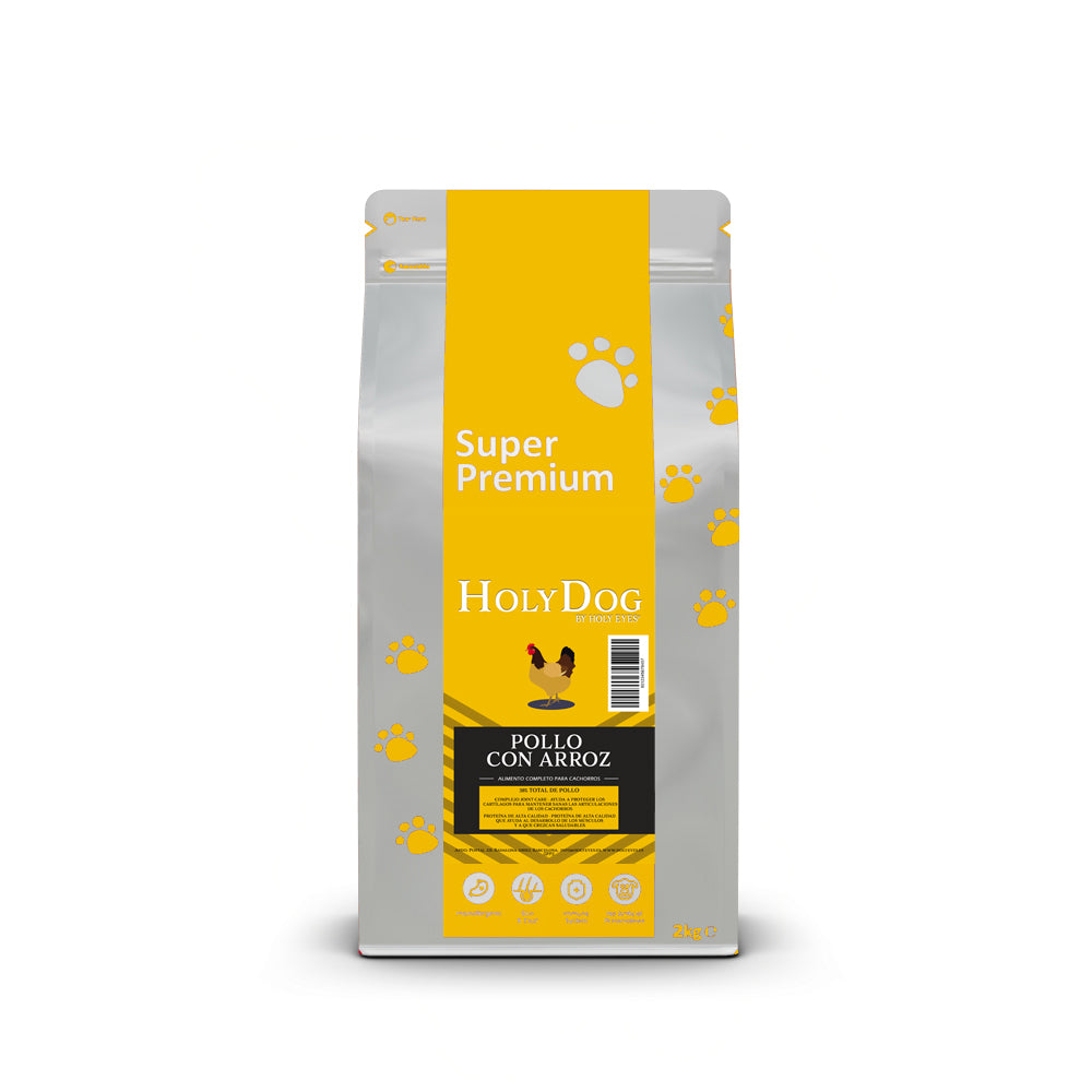 Bolsa de alimentación Holy Dog SP Puppy de Pollo 2 kg