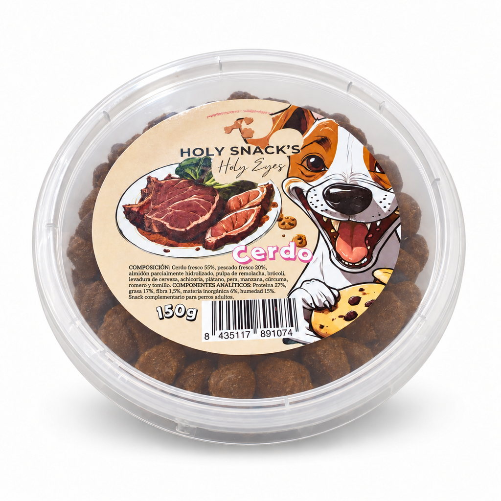 Holy Snack's Fresh Meat de cerdo, bolsa de 150 g